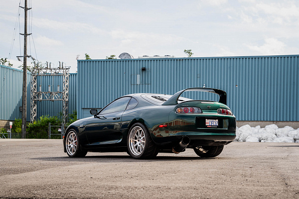 Фото дисков HRE C103 Глянцевый лак на Toyota Supra A80