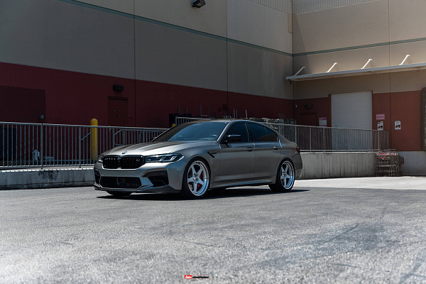 Фото дисков HRE 527 Глянцевый лак на BMW 5/M5 (G30/F90)