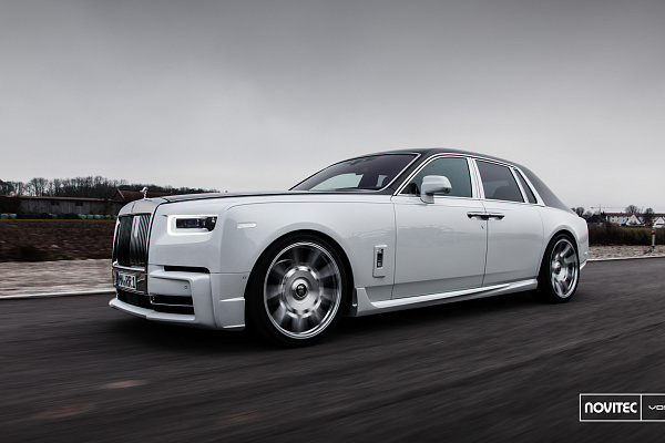 Фото дисков NOVITEC SP2 Глянцевый лак на Rolls-Royce Phantom