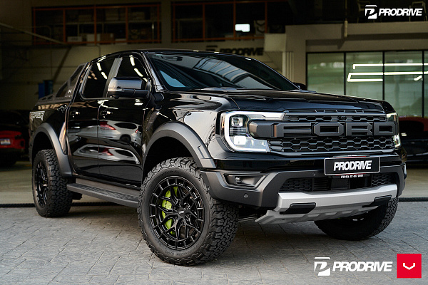 Фото дисков Vossen HFX-1 (6-Lug) Черный глянец на Ford Ranger T6.2