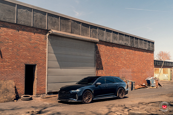 Фото дисков Vossen S17-01 (3-Piece) Сатиновая бронза на Audi A/RS 6 (C7)
