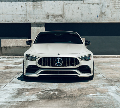 Фото дисков Vossen HF-7 на Mercedes-Benz AMG GT I