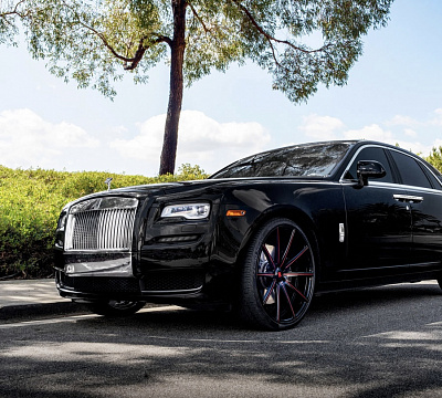 Фото дисков Savini SV41 на Rolls-Royce Ghost I