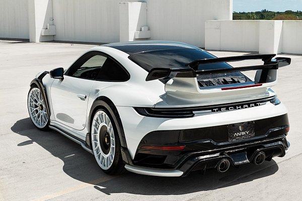 Фото дисков Anrky AN20 Aerosport Белый глянец на Porsche 911 VIII