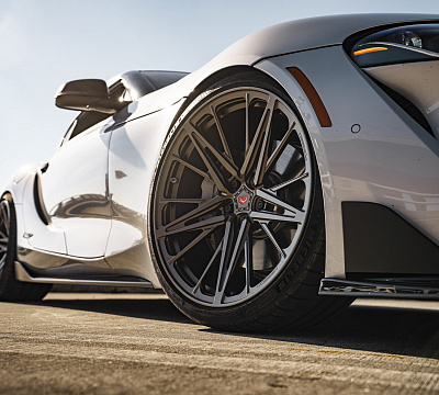 Фото дисков Vossen M-X6 на Toyota Supra A90