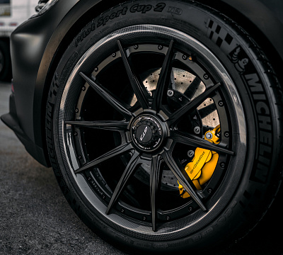 Фото дисков Savini SV10 на Porsche 911 VIII