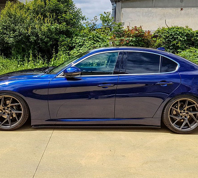 Фото дисков Bola FLA на Alfa Romeo Giulia II (952)