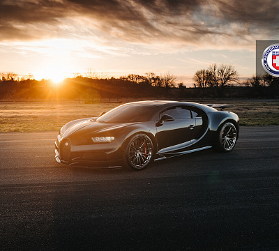 Фото дисков HRE P103 на Bugatti Chiron