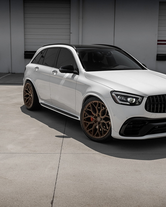Фото дисков HF-2 Сатиновая бронза на Mercedes-Benz GLC (X253, C253)