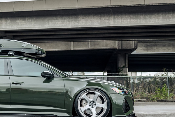 Фото дисков Brixton Forged TR06 Серебро на Audi A/RS 6 (C8)