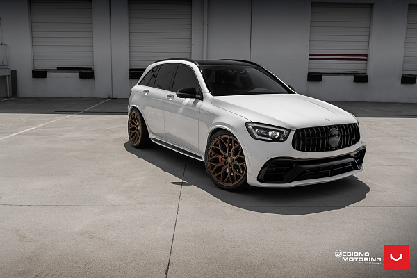 Фото дисков Vossen HF-2 Сатиновая бронза на Mercedes-Benz GLC (X253, C253)