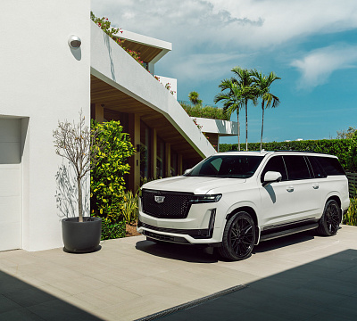 Фото дисков Vossen HF6-5 на Cadillac Escalade V
