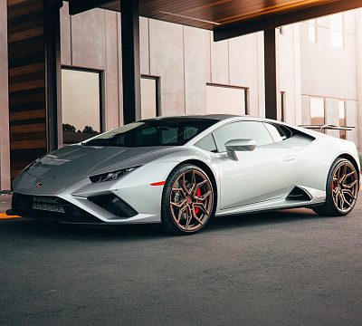 Фото дисков Vossen EVO-3R на Lamborghini Huracan