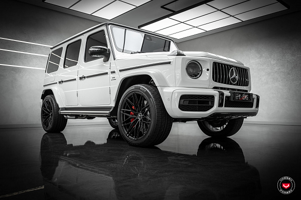 Фото дисков Vossen S21-02 Черный сатин на Mercedes-Benz G-Class III