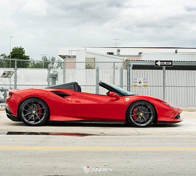 Фото дисков Anrky AN12 на Ferrari F8