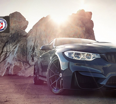 Фото дисков HRE P101 на BMW 4/M4 (F32/F82)