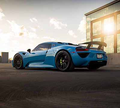 Фото дисков Anrky AN38 на Porsche 918 Spyder