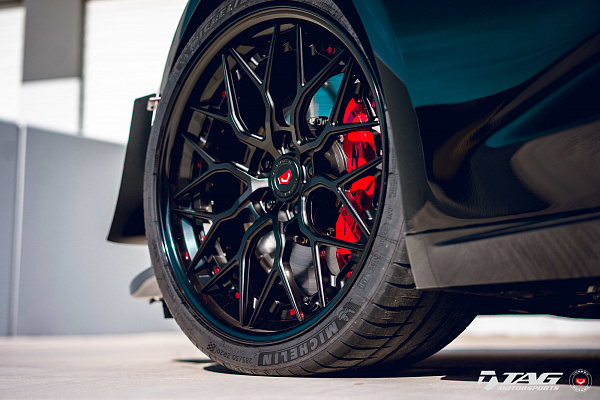 Фото дисков Vossen S17-01 (3-Piece) Черный сатин на Chevrolet Camaro VI