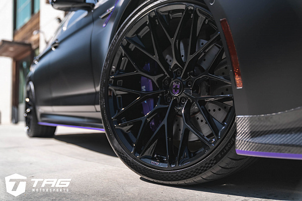 Фото дисков HRE P200 Черный глянец на BMW 5/M5 (G30/F90)