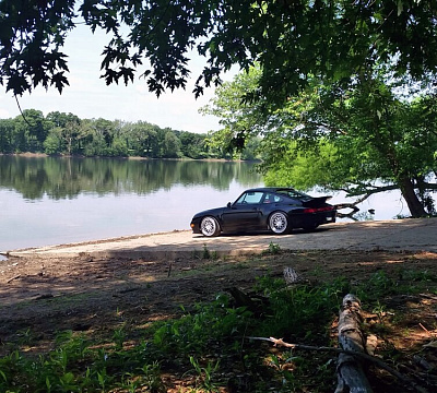 Фото дисков HRE 300 на Porsche 911 IV