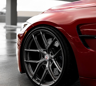 Фото дисков HRE P101SC на BMW 3/M3 (F3x/F80)