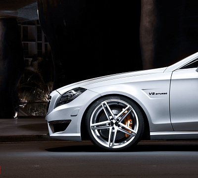 Фото дисков Vossen CV5 на Mercedes-Benz CLS (C218)