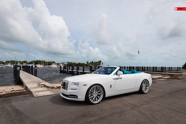 Фото дисков Anrky AN30 Сатиновый лак на Rolls-Royce Wraith