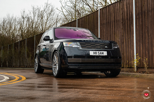 Фото дисков Vossen EVO-5R Полированный лак на Land Rover Range Rover V