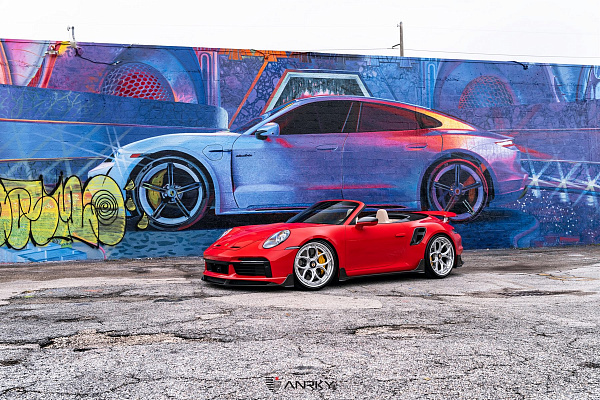 Фото дисков Anrky S3-X0 Глянцевый лак на Porsche 911 VIII