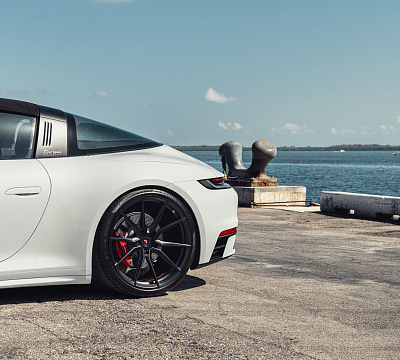 Фото дисков Vossen EVO-2 на Porsche 911 VIII