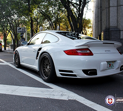 Фото дисков HRE C109 на Porsche 911 VI