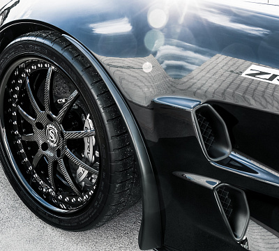 Фото дисков Strasse Wheels R10 Signature на Chevrolet Corvette C6