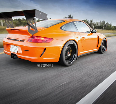 Фото дисков Strasse Wheels R10 Performance на Porsche 911 VI