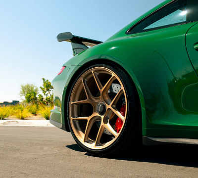 Фото дисков HRE R101 Lightweight на Porsche 911 VII