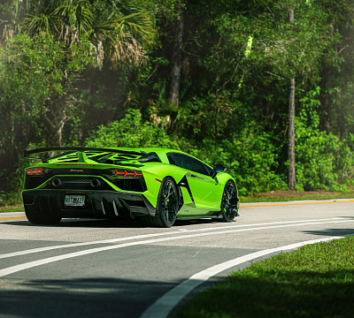 Фото дисков Vossen S21-01 на Lamborghini Aventador