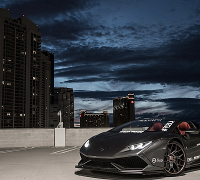 Фото дисков Savini SV72 на Lamborghini Huracan