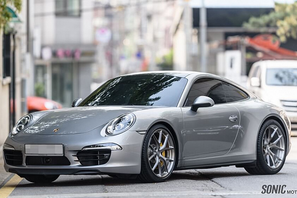 Фото дисков HRE P101 Глянцевый тонированный лак на Porsche 911 VII