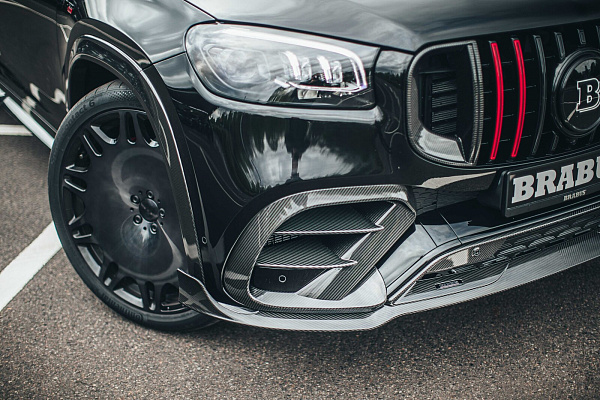 Фото дисков BRABUS Monoblock M (Platinum Edition) Черный глянец на Mercedes-Benz GLS (X167)