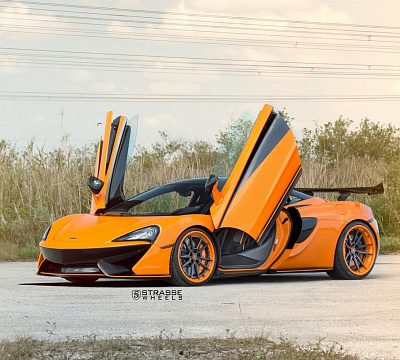Фото дисков Strasse Wheels SV1 Deep Concave FS на McLaren 570S