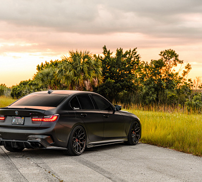 Фото дисков Vossen HF-2 на BMW 3/M3 (G2x/G80)
