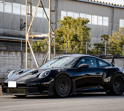 Фото дисков HRE 501 GTM на Porsche 911 VIII