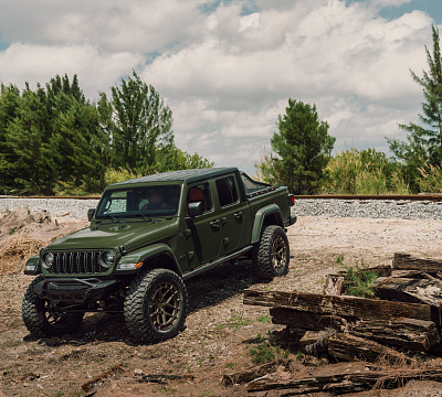 Фото дисков Vossen HFX-1 (5-Lug) на Jeep Gladiator II (JT)