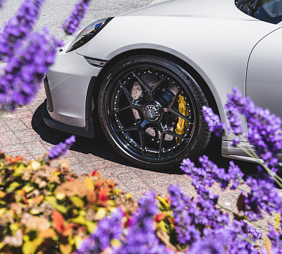 Фото дисков Brixton Forged PF7 на Porsche 911 VII