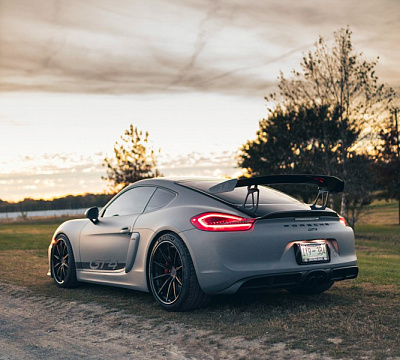 Фото дисков Brixton Forged R11-R на Porsche Cayman II