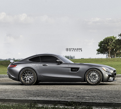 Фото дисков Strasse Wheels SM7 Deep Concave FS на Mercedes-Benz AMG GT I
