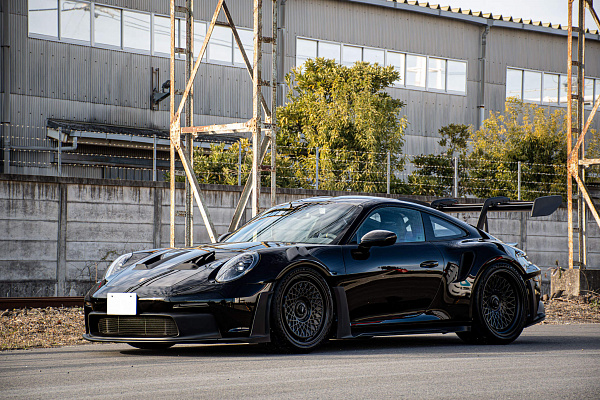 Фото дисков HRE 501 GTM Черный сатин на Porsche 911 VIII
