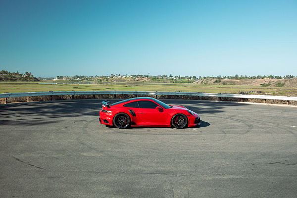 Фото дисков HRE S107SC Черный сатин на Porsche 911 VIII