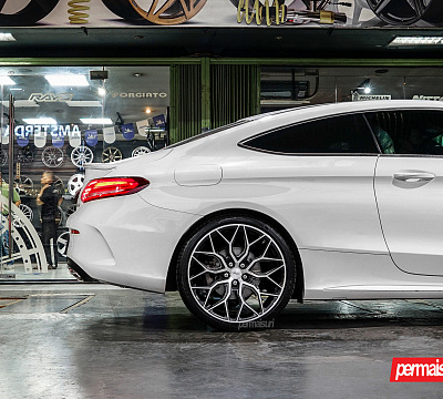 Фото дисков Vossen HF-2 на Mercedes-Benz C-Class (W205)