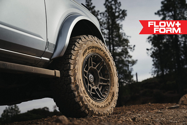Фото дисков HRE FT1 Черный сатин на Ford Bronco