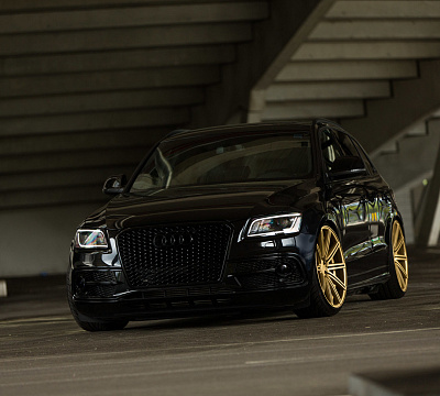 Фото дисков Vossen CV4 на Audi Q5 (8R)